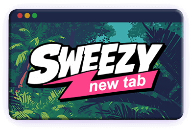 Sweezy New Tab Wallpapers Promo Image
